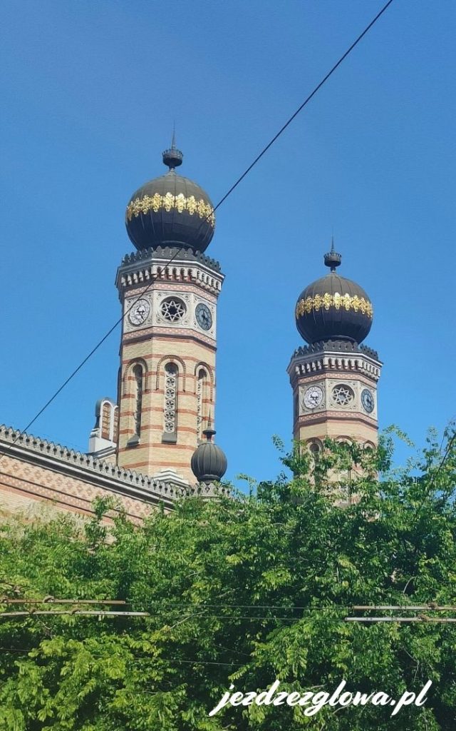 Kopuły Wielkiej Synagogi w Budapeszcie