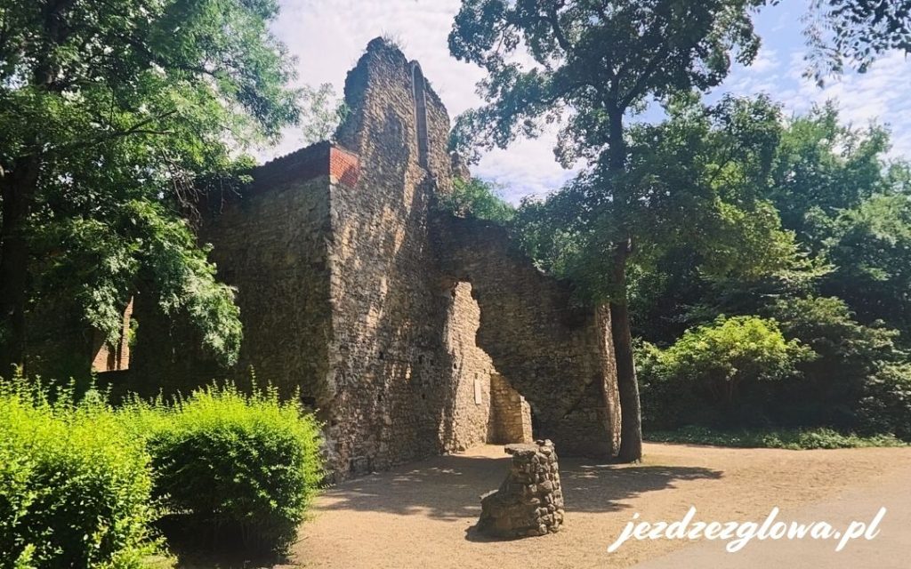 Ruiny na wyspie Małgorzaty w Budapeszcie