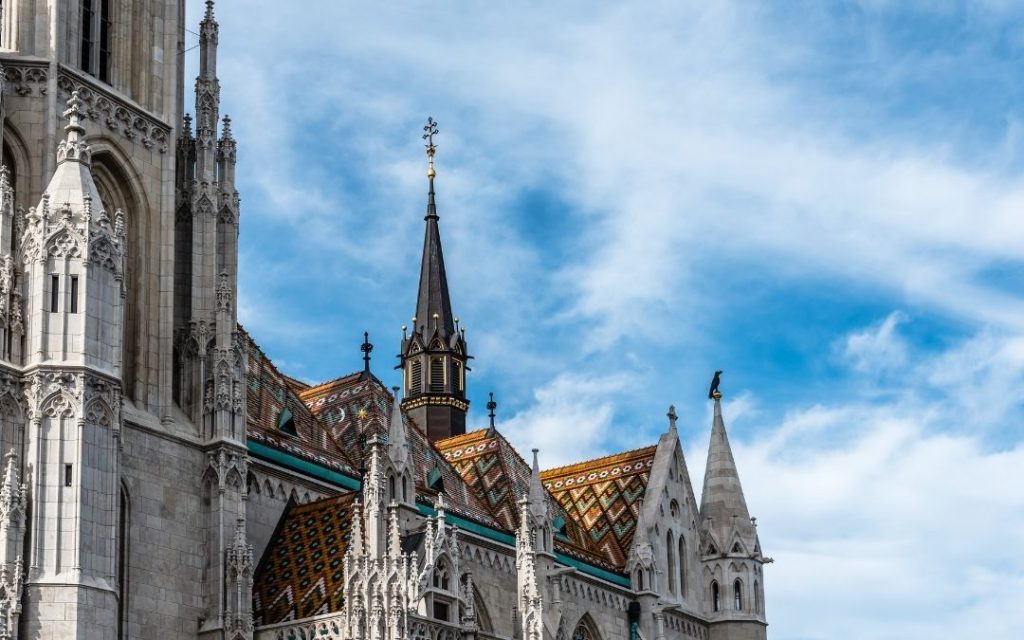 Kościół Macieja na Wzgórzu Zamkowym w Budapeszcie - widok wieżyczki