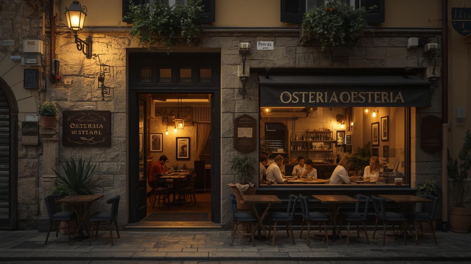 Restauracja Osteria w Pizie