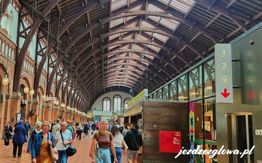 Hala dworca w Kopenhadze