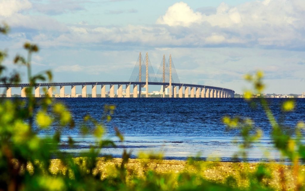 Most Oresund w Kopenhadze