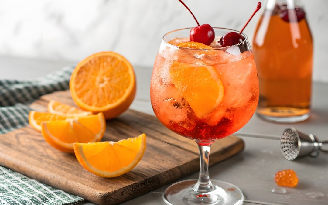 Popularny włoski napój Aperol Spritz