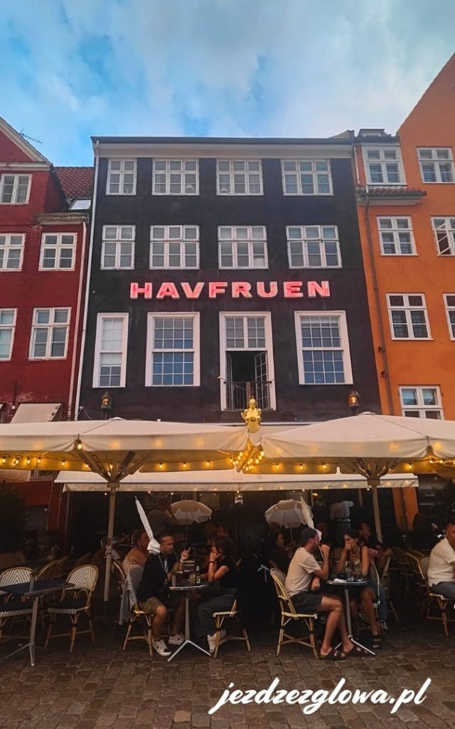 Restauracja Havfruen w Nyhavn