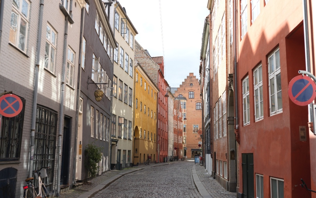 Uliczka Magstraede w Kopenhadze