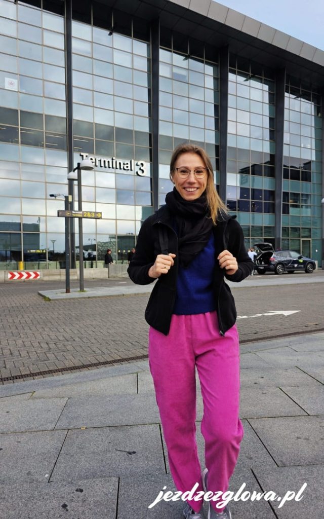 Zdjęcie przy terminalu 3 lotniska w Kopenhadze