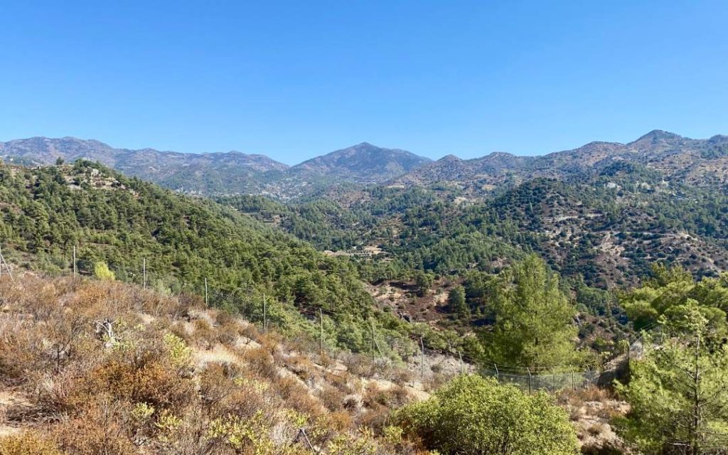 Góry Troodos na Cyprze