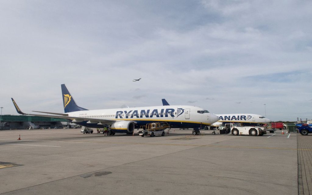 Samolot linii Ryanair