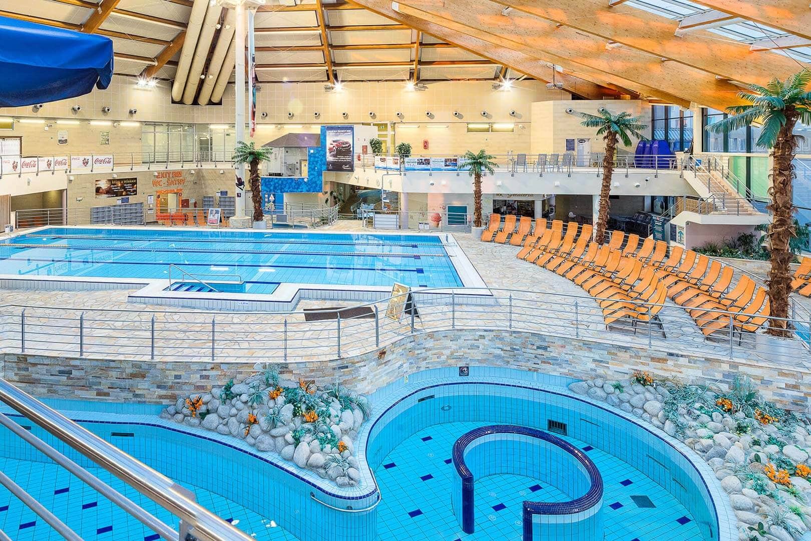 Baseny w Aquapalace w Pradze