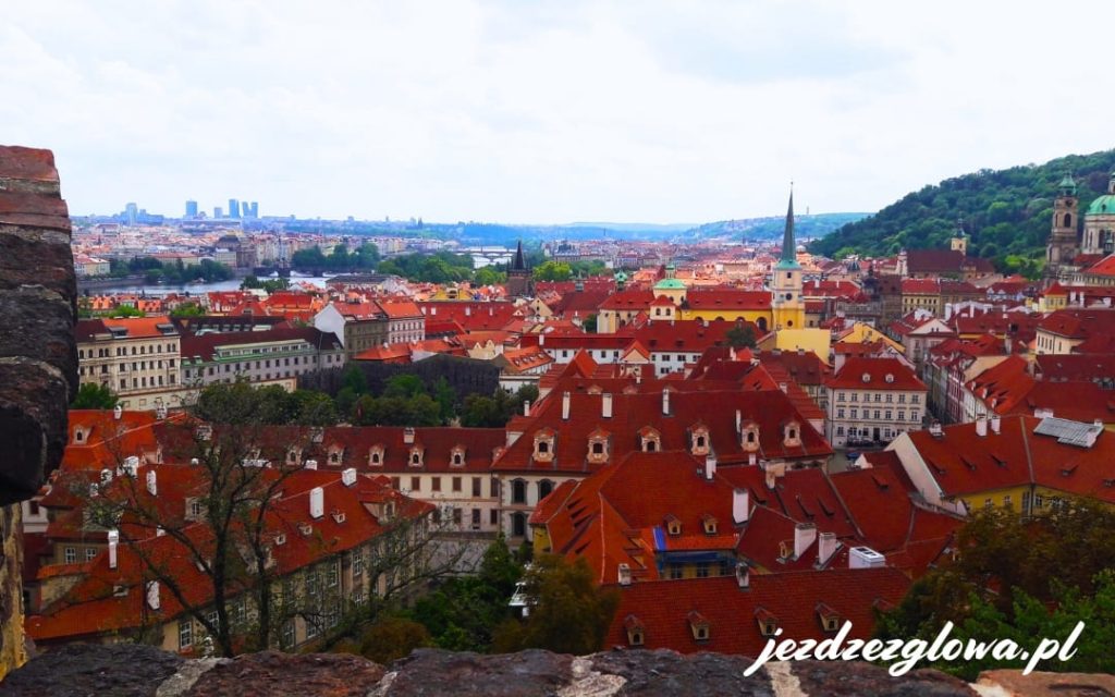 Budynki w centrum Pragi