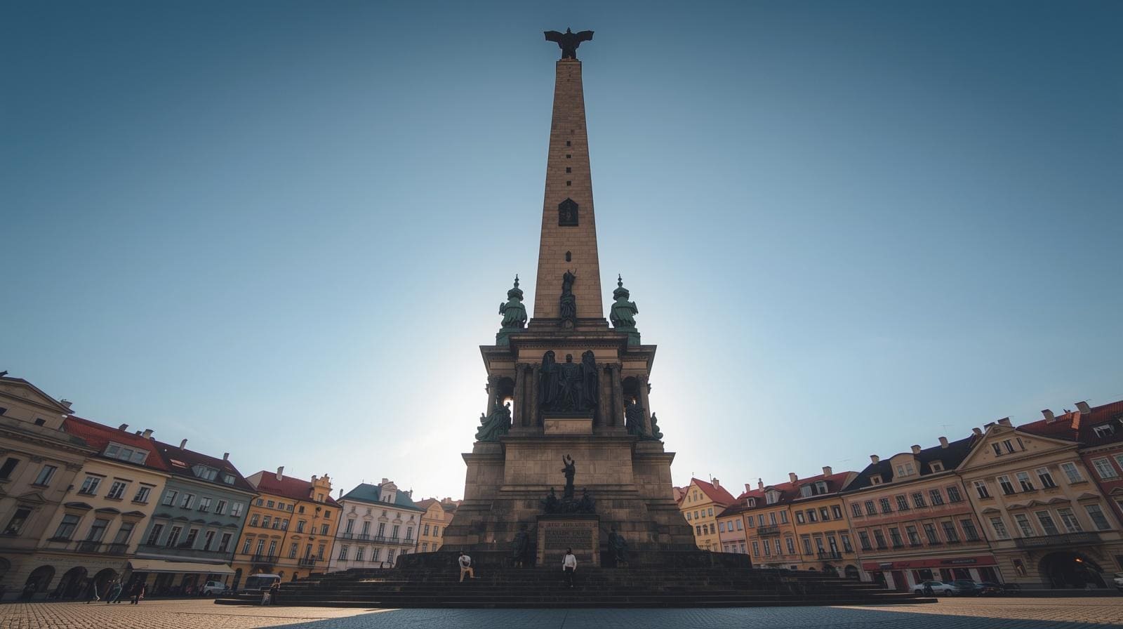 Majestatyczny pomnik Jana Husa w Pradze