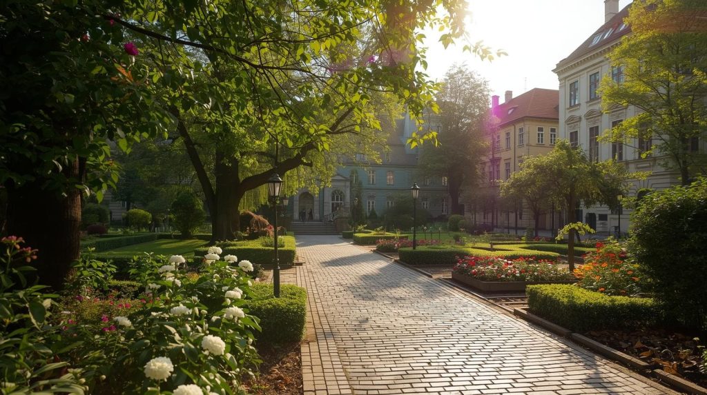 Ogrody Kampa w Pradze