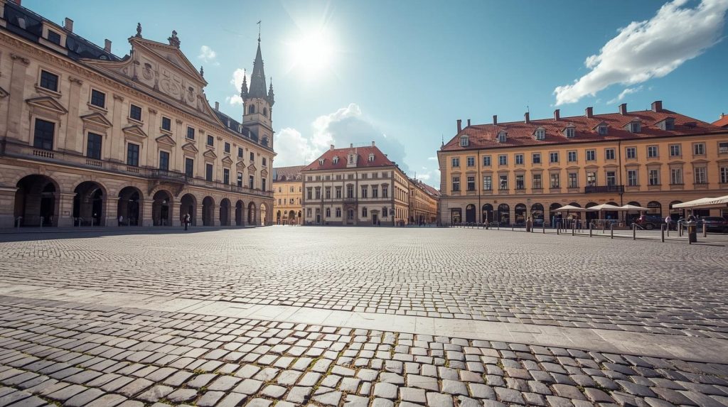Plac Jiřího z Poděbrad w Pradze