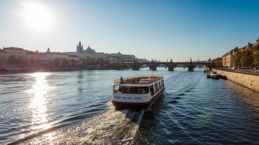 Praga – rejs po Wełtawie w ciągu dnia