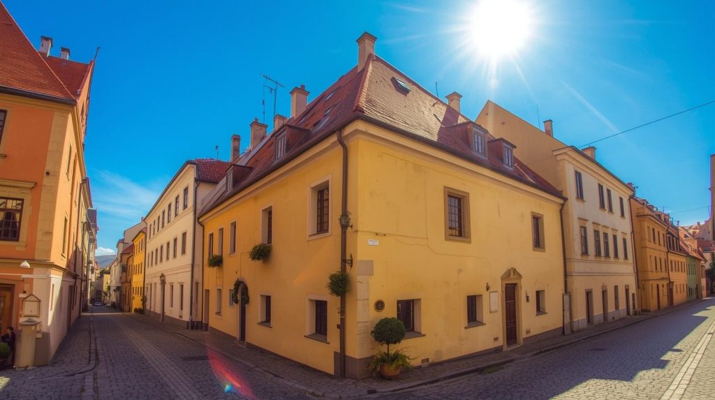 Słynna Złota Uliczka w Pradze