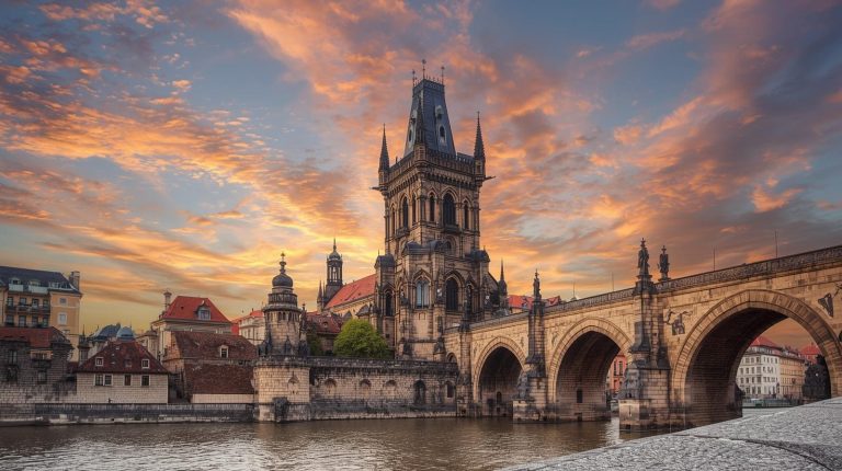 Staromiejska Wieża Mostowa w Pradze