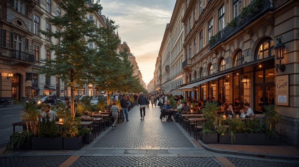 Vinohrady – nowoczesna dzielnica kawiarni i miejskiego stylu w Pradze