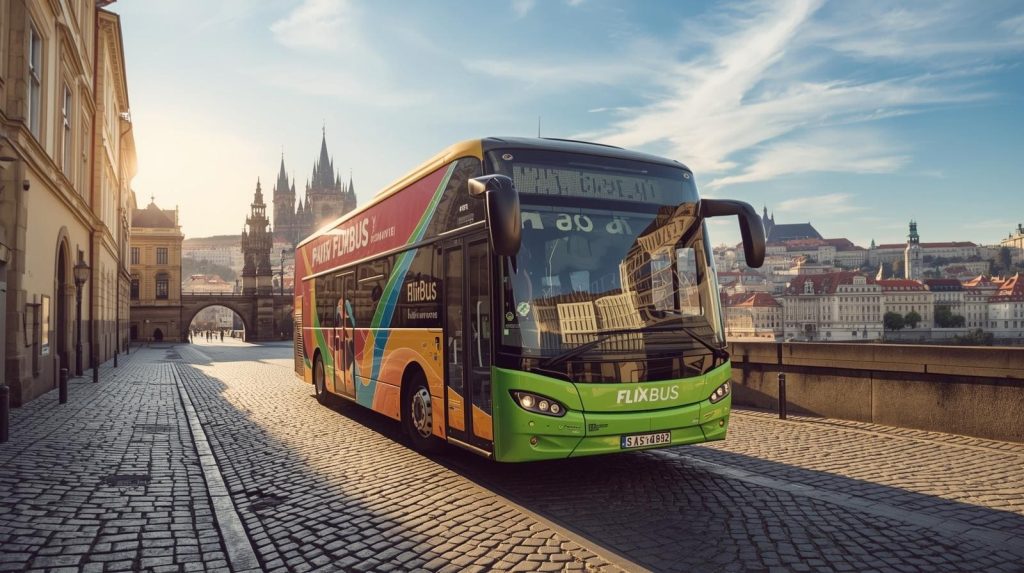 flixbus w Pradze