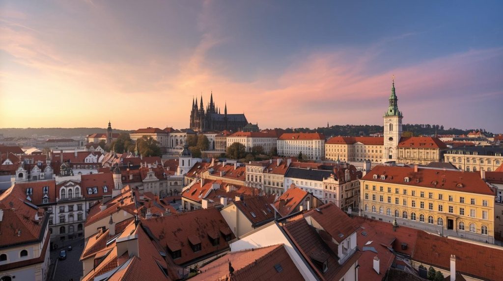 malownicza perełka Zamku Praskiego