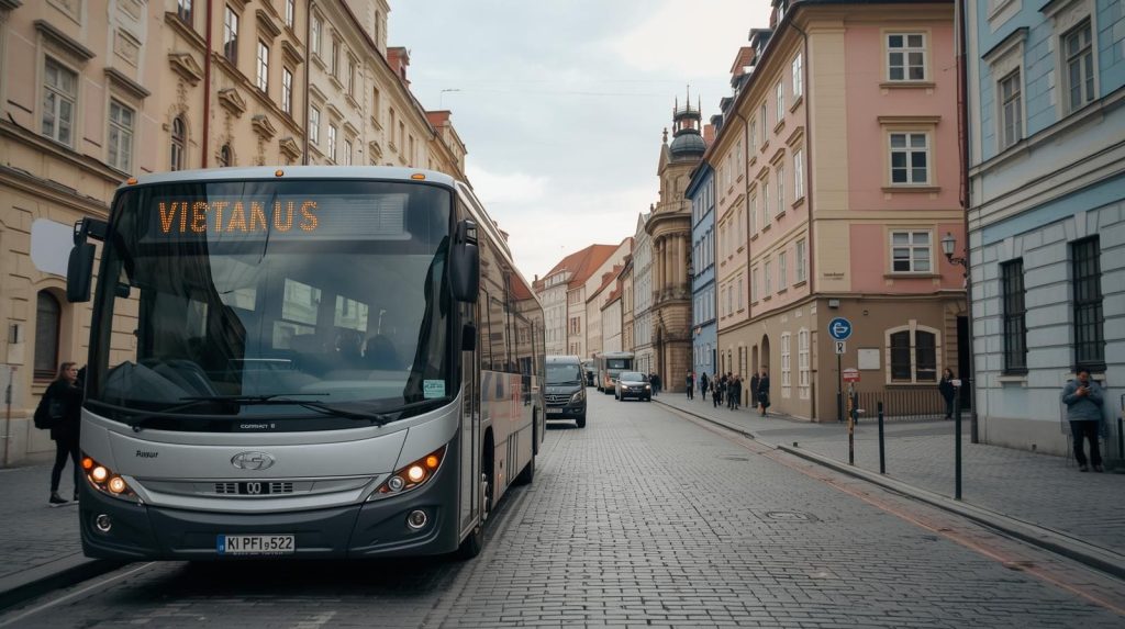 przejazdy autobusowe w Pradze