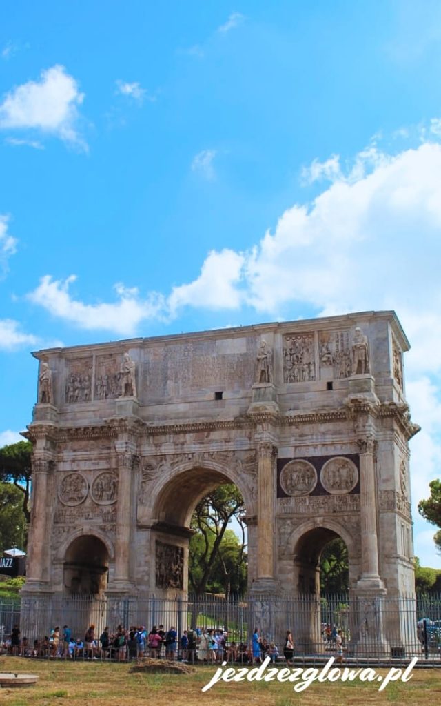 Łuk triumfalny Konstantyna Wielkiego w Rzymie