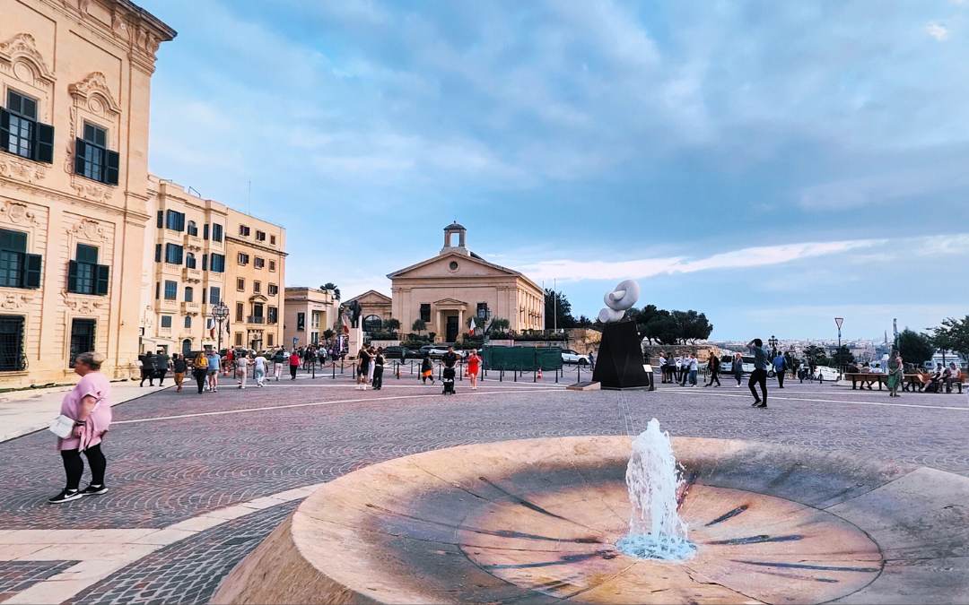 Plac Misrah Kastilja w Valletcie