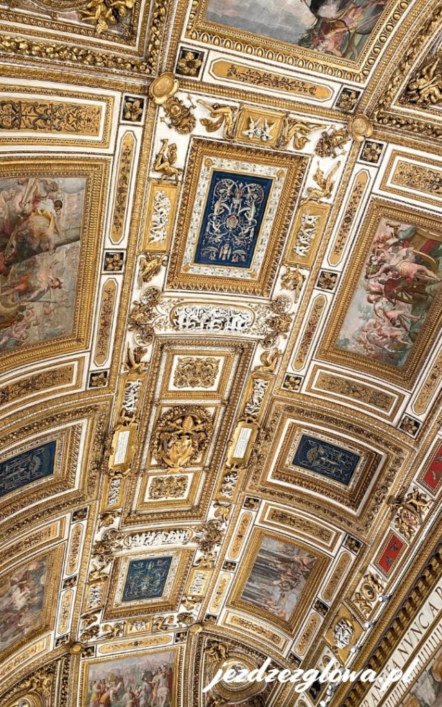 Sufit Sali Paolina w rzymskim Zamku Świętego Anioła