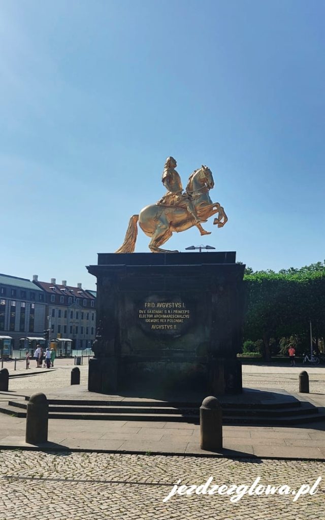 Pomnik Augusta II Mocnego na koniu w Dreźnie