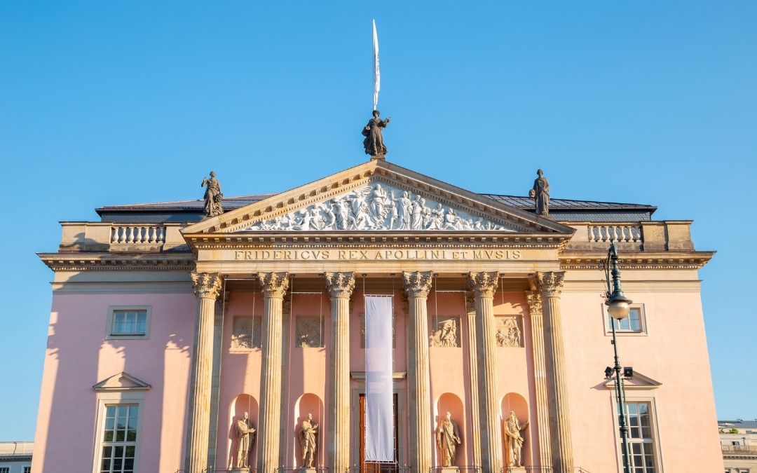 Front opery Staatsoper Unter den Linden W berlinie