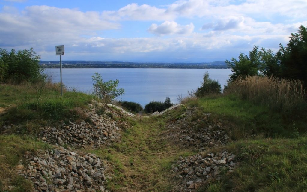 Jezioro Berzdorfer See niedaleko Görlitz