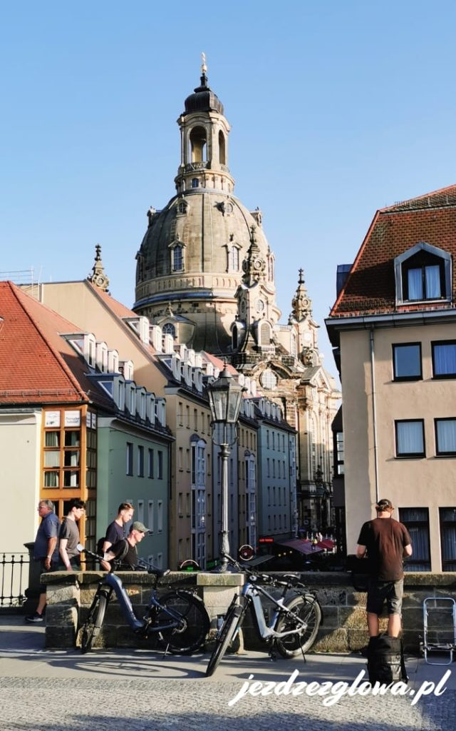 Widok na Kościół Maryi Panny w Dreźnie