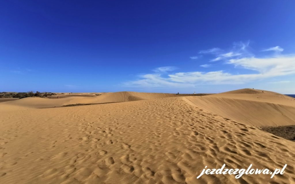 Wydmy Maspalomas na Gran Canarii