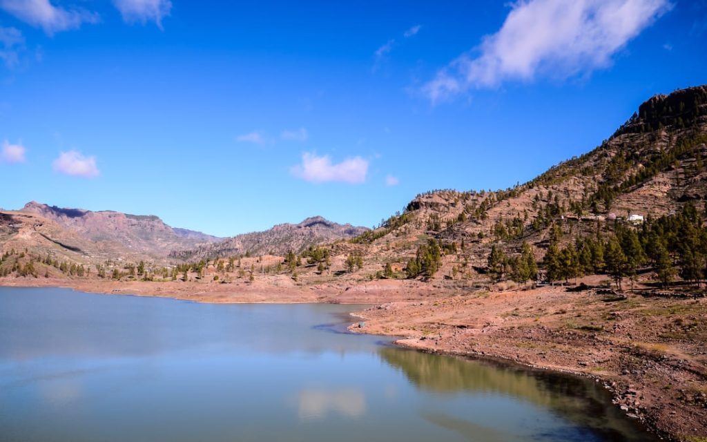 Presa de las Niñas w górach Gran Canarii